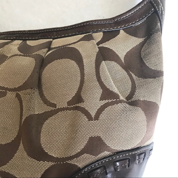 Coach Ergo Classic Signature Pleated Hobo Bag - Picture 4 of 16